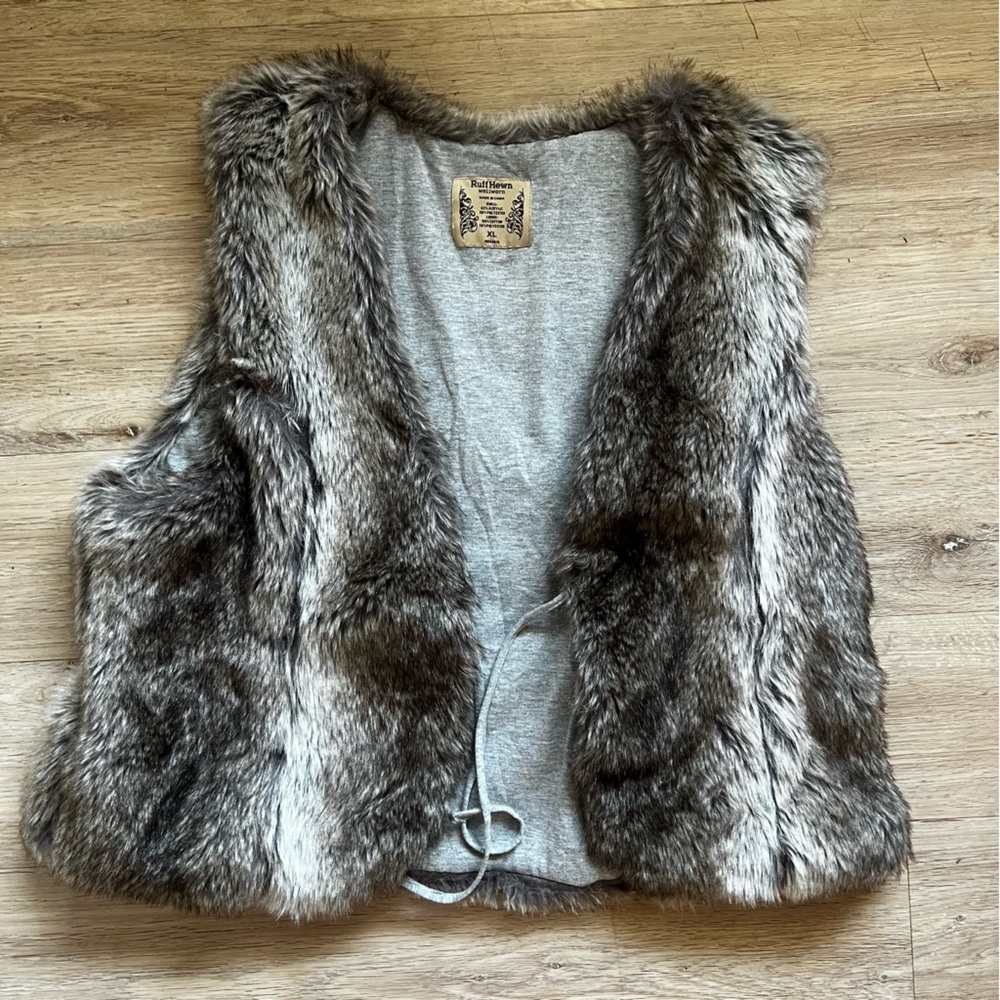 Ruff Hewn Faux Fur Vest